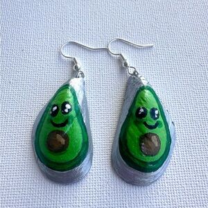 Cute Avocado Earrings